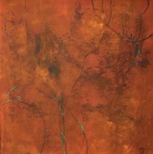Red Earth  (110x110cm)